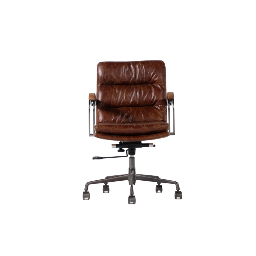 Newcastle Vintage Leather Office Chair image 1